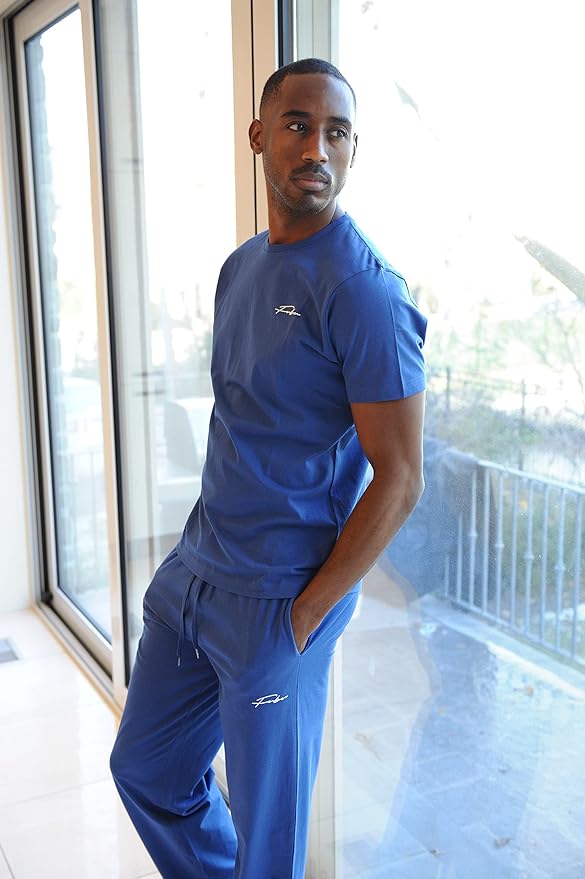 FUBU Mens Men's Crew-Neck Sleepwear T-Shirt