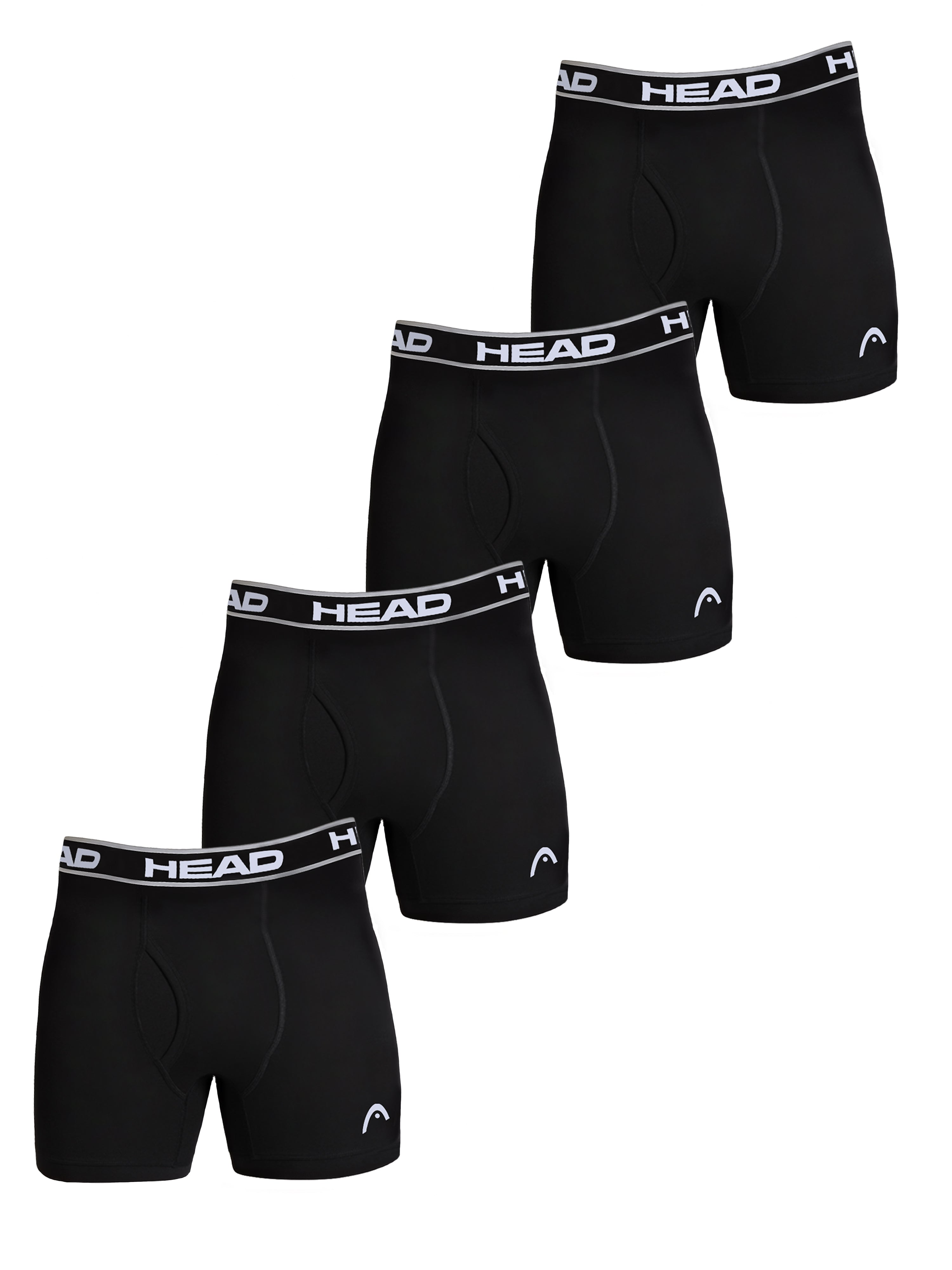 Head™ Men's Cotton Boxer Brief 4-Pack