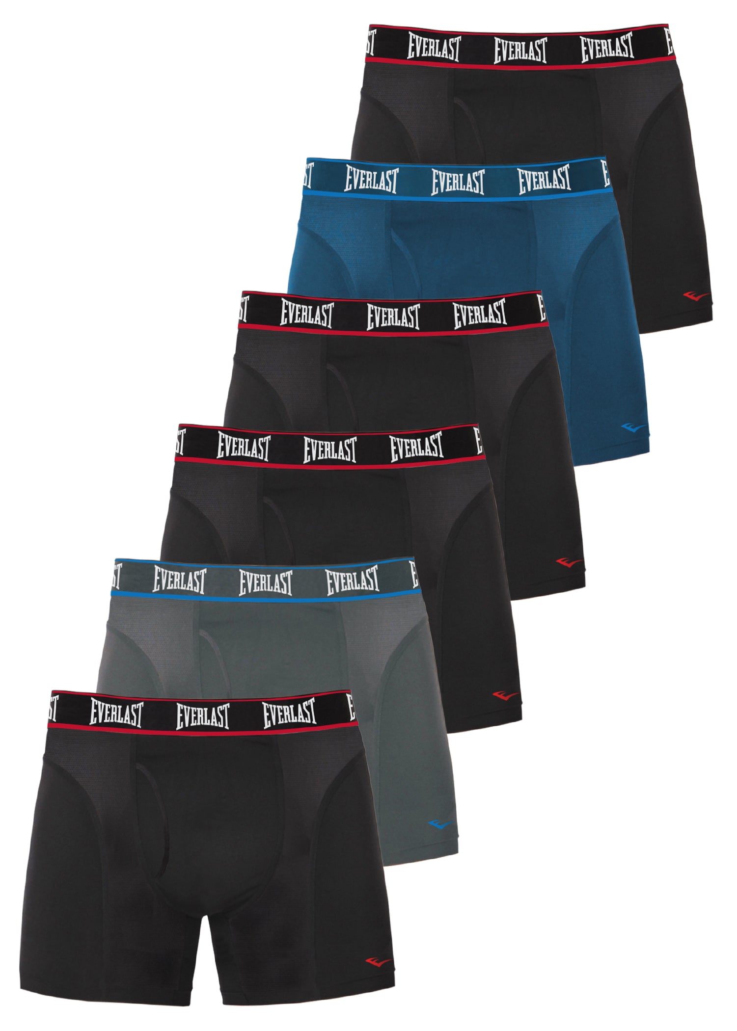 Everlast™ Men's Performance Boxer Briefs - 6 Pack