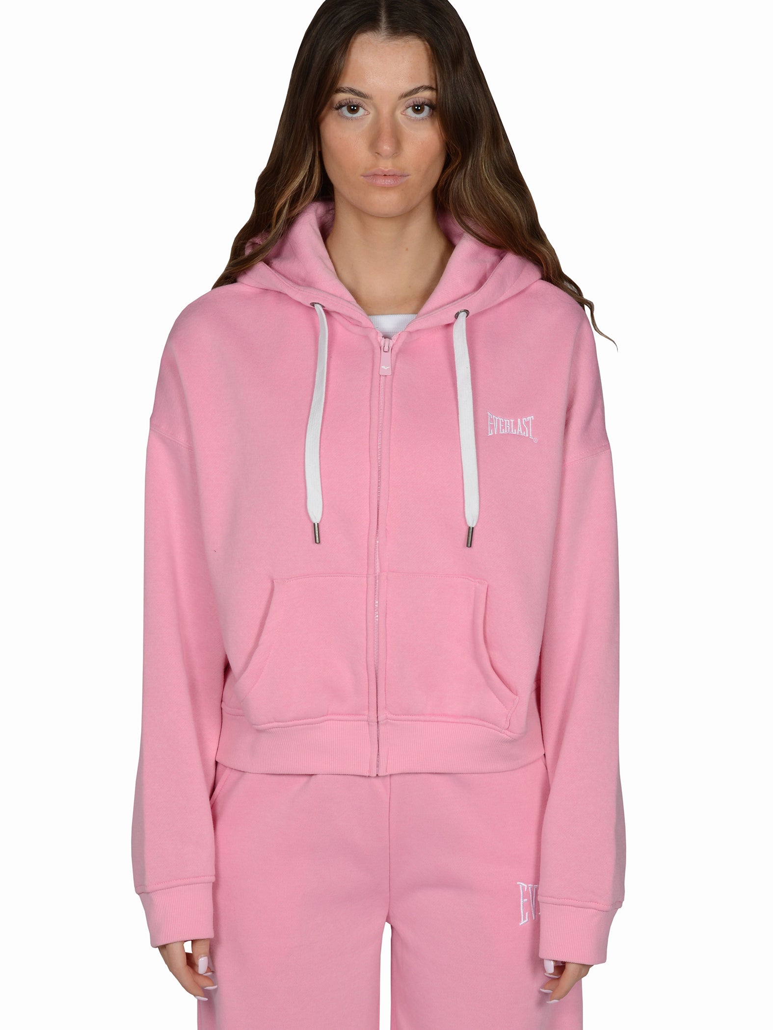 Everlast™ Women's Cropped Zip-Up Hoodie