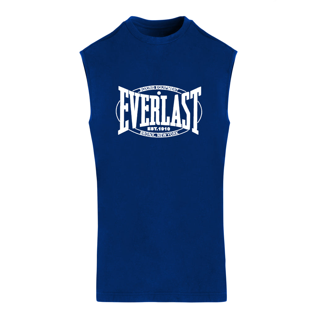 Everlast™ Men's Athletic Muscle Shirt - Blue Front