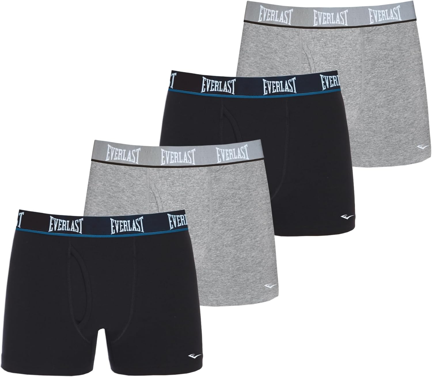 Everlast™ Men's Boxer Brief 4-Pack - Grey Combo