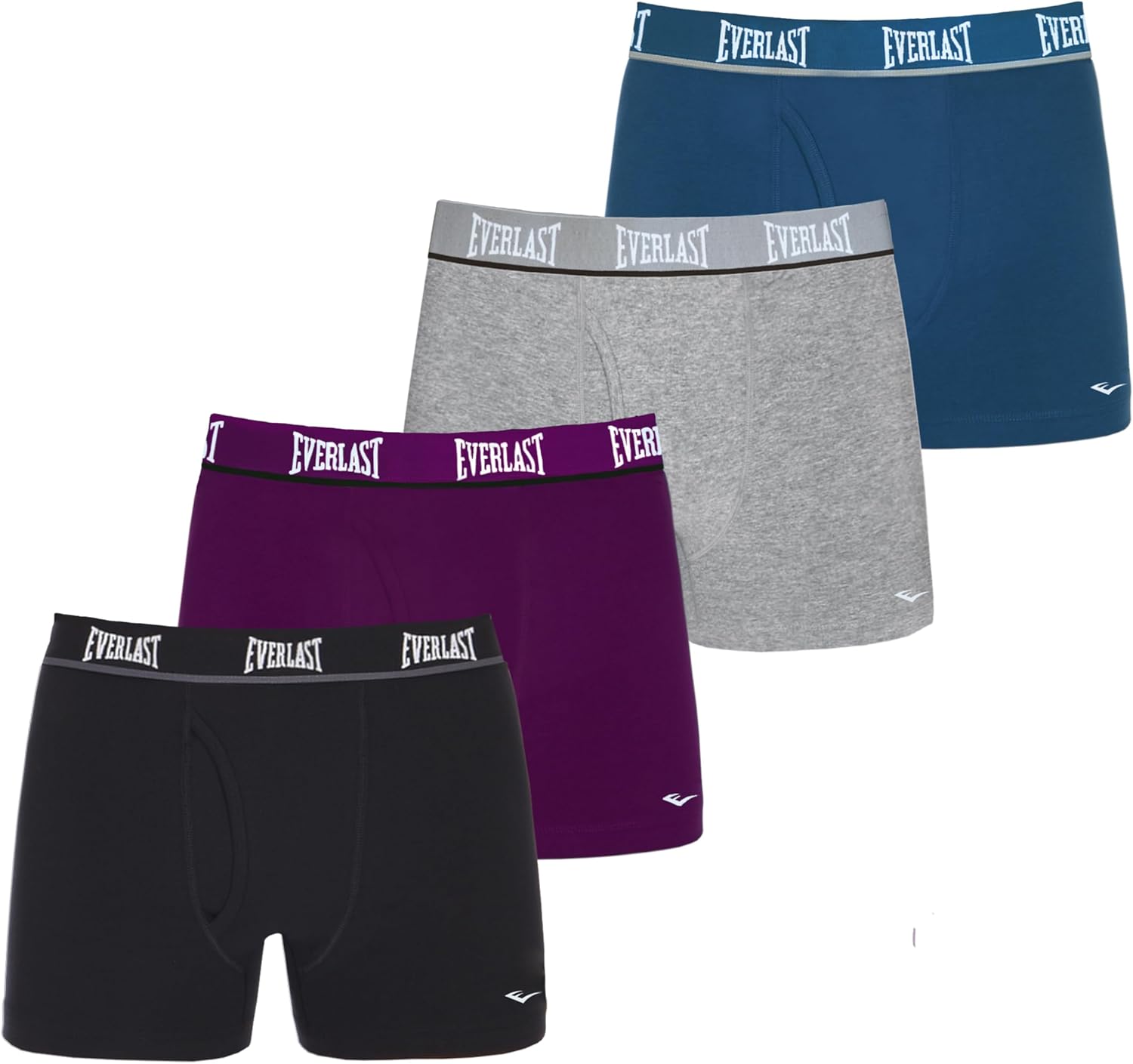 Everlast™ Men's Boxer Brief 4-Pack - Purple Combo