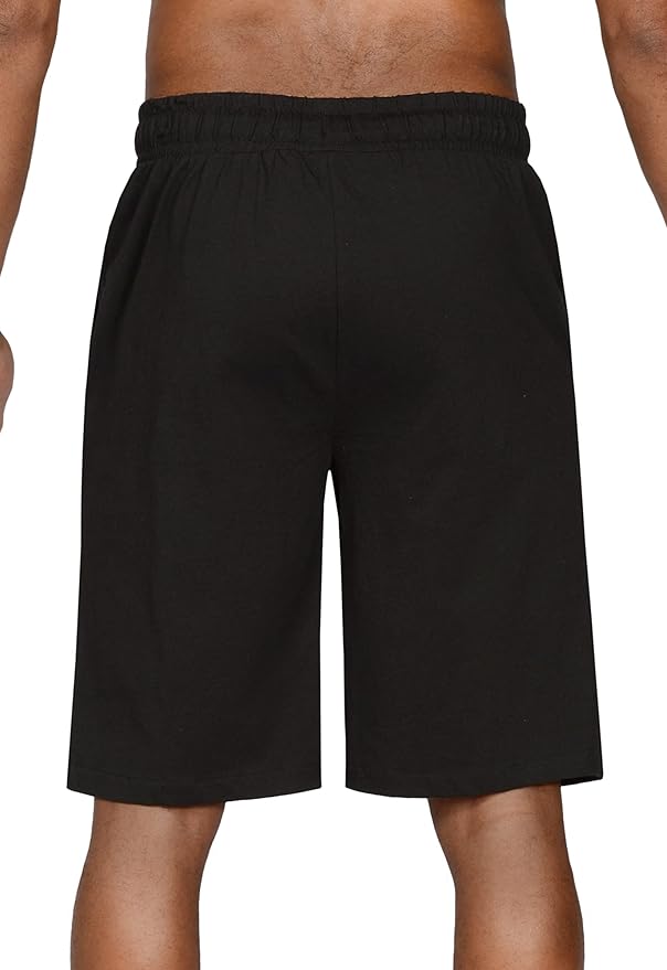 Everlast™ Men's Casual Lounge Shorts - Black Back