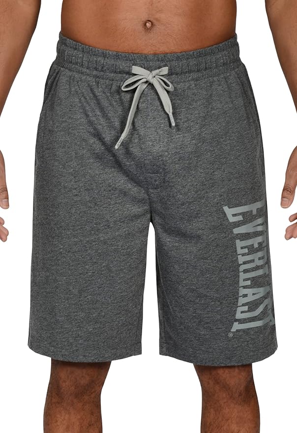 Everlast™ Men's Casual Lounge Shorts - Grey