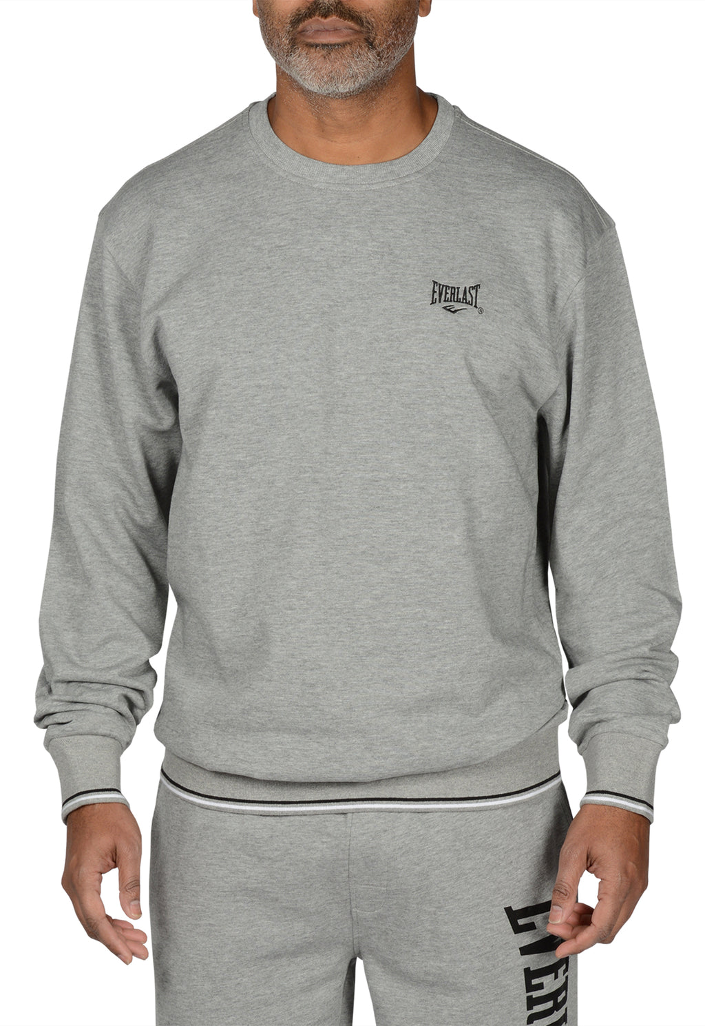 Everlast™ Men's Long Sleeve Crewneck Sweatshirt - Grey