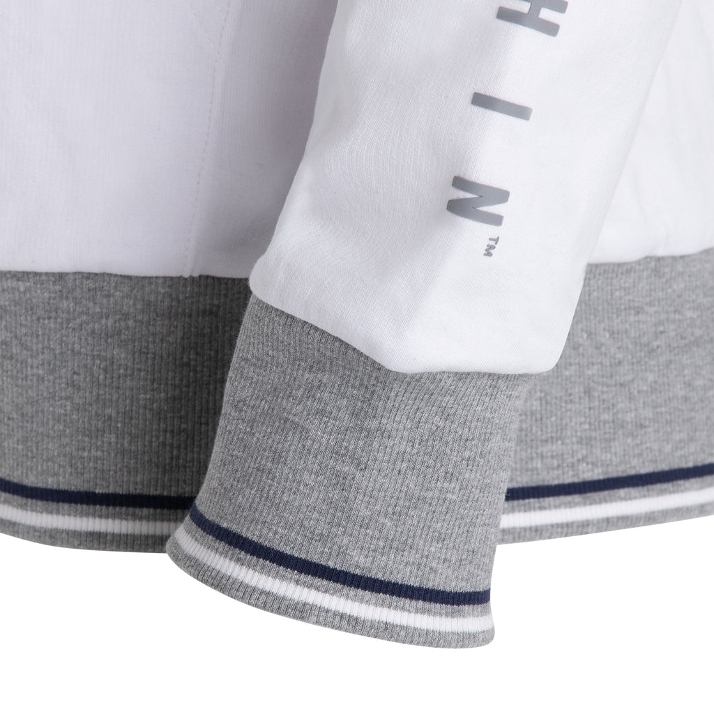 Everlast™ Men's Zip Hoodie - White Elastic