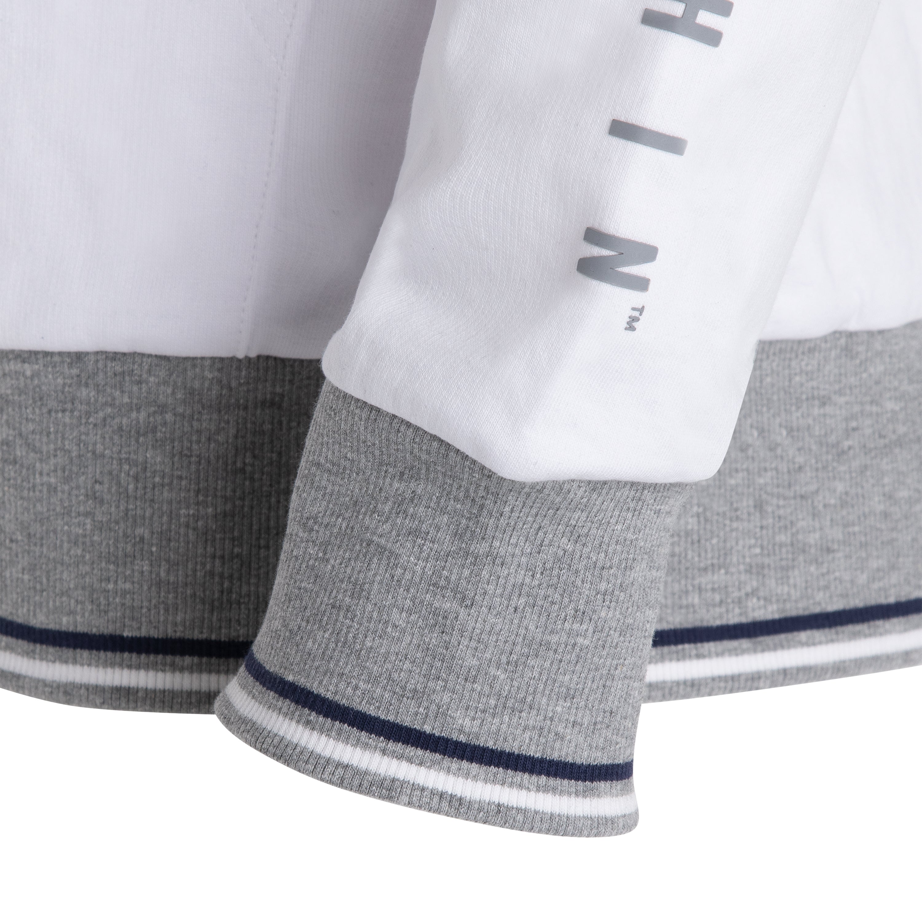 Everlast™ Men's Zip Hoodie - White Elastic