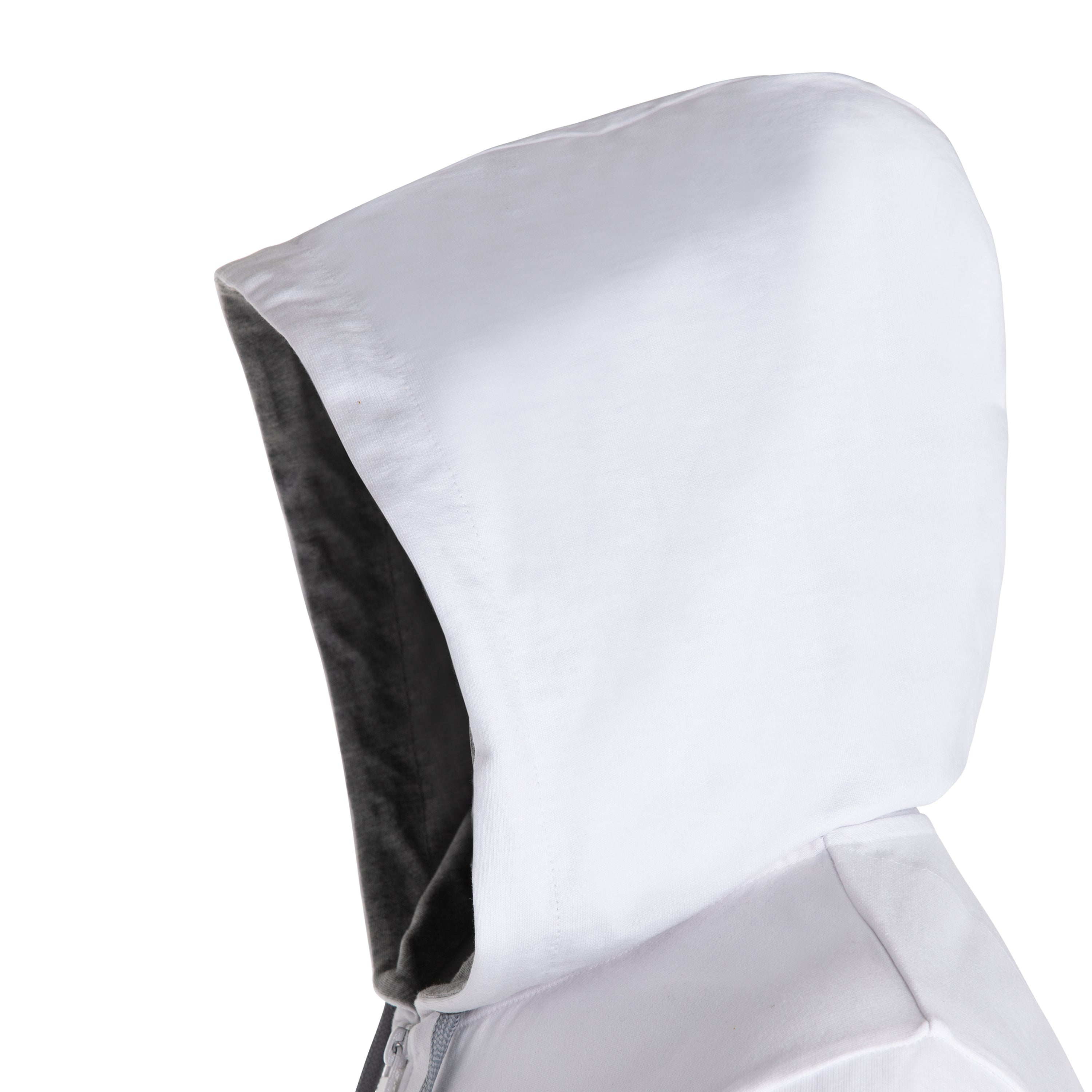 Everlast™ Men's Zip Hoodie - White Hood