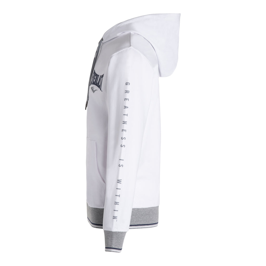 Everlast™ Men's Zip Hoodie - White Side