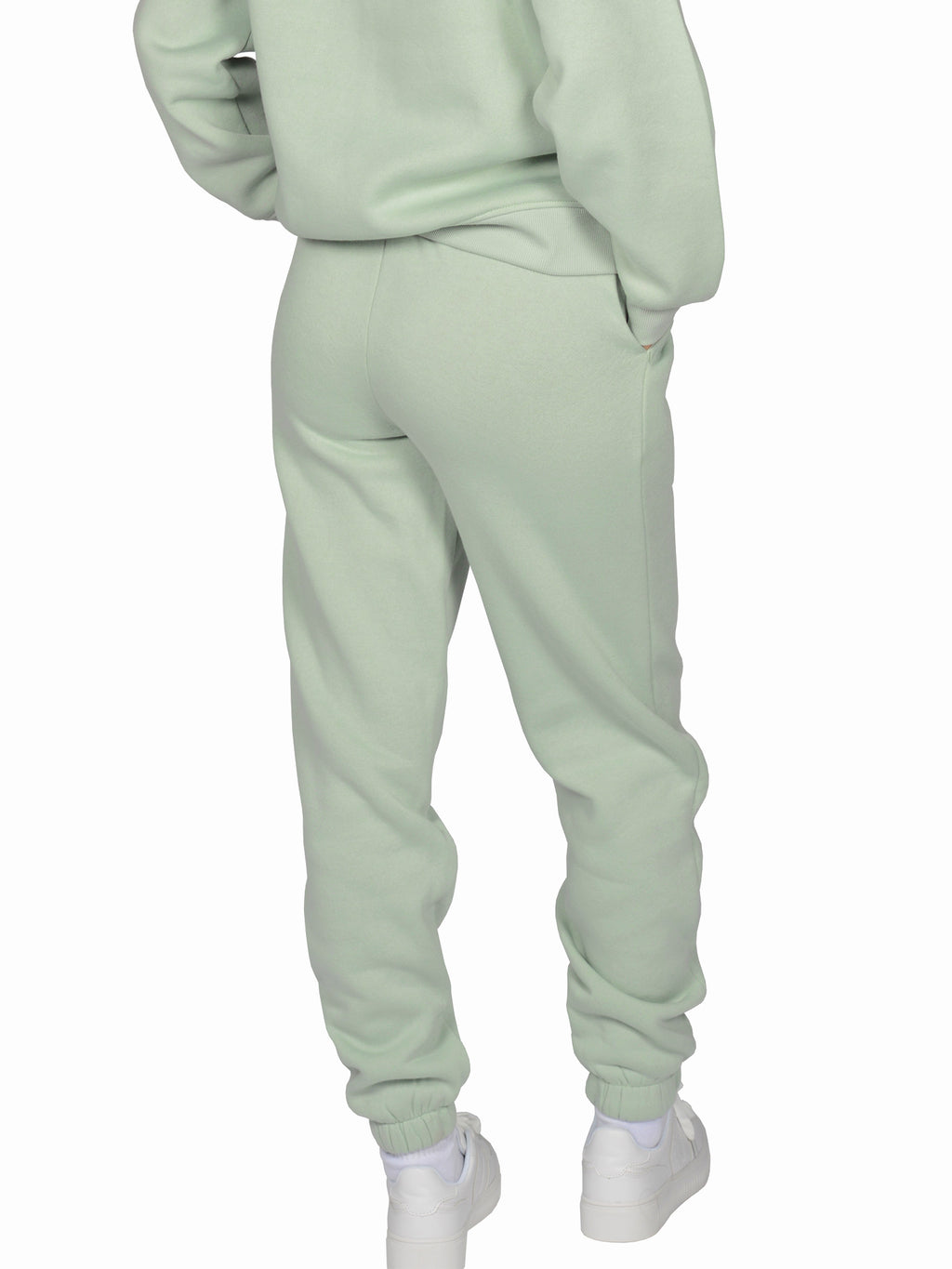 Everlast™ Women's Athletic Joggers Lounge Yoga Pants  - Pale Sage Back