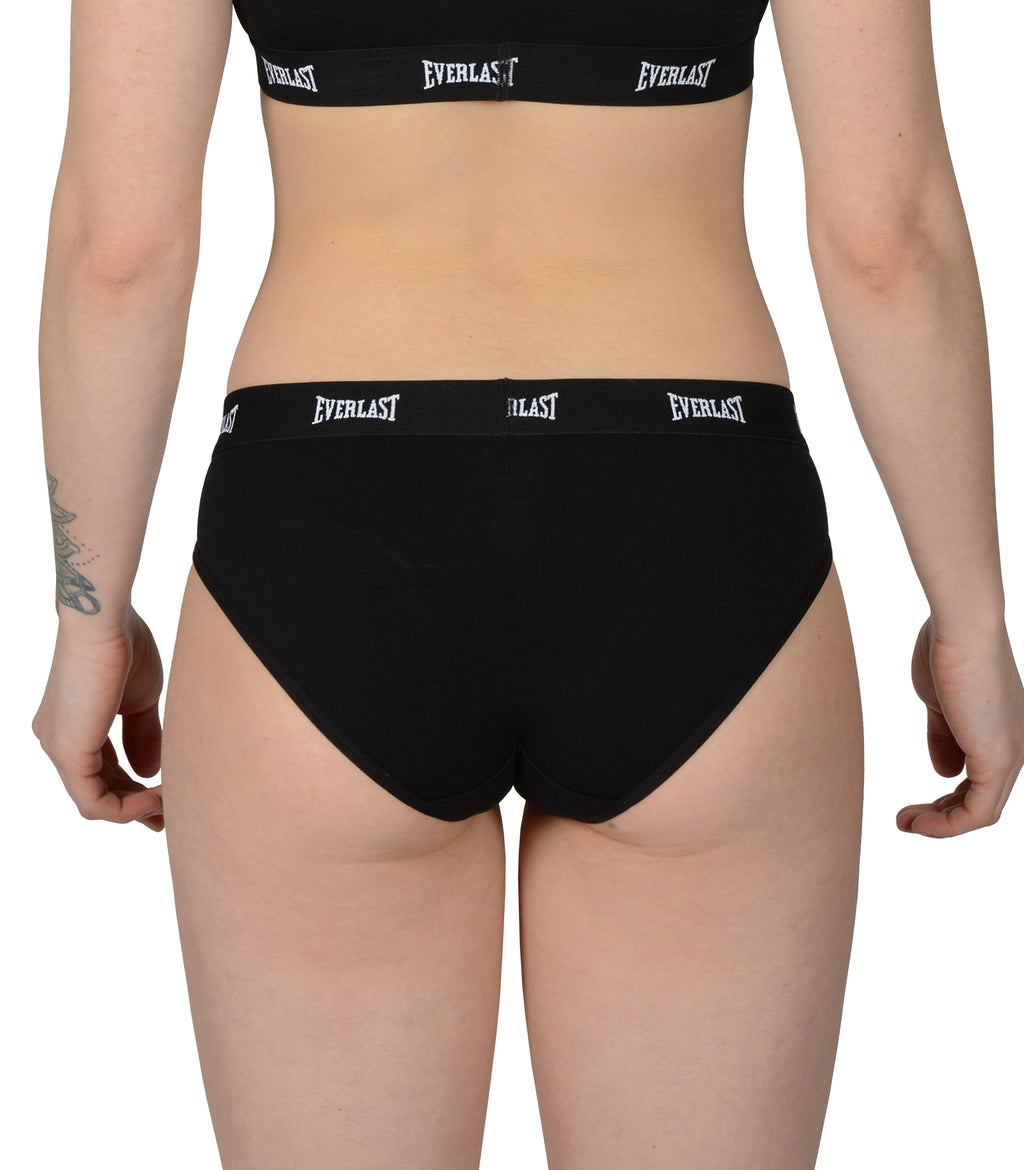 Everlast™ Women's Bikini Briefs  - Black Back