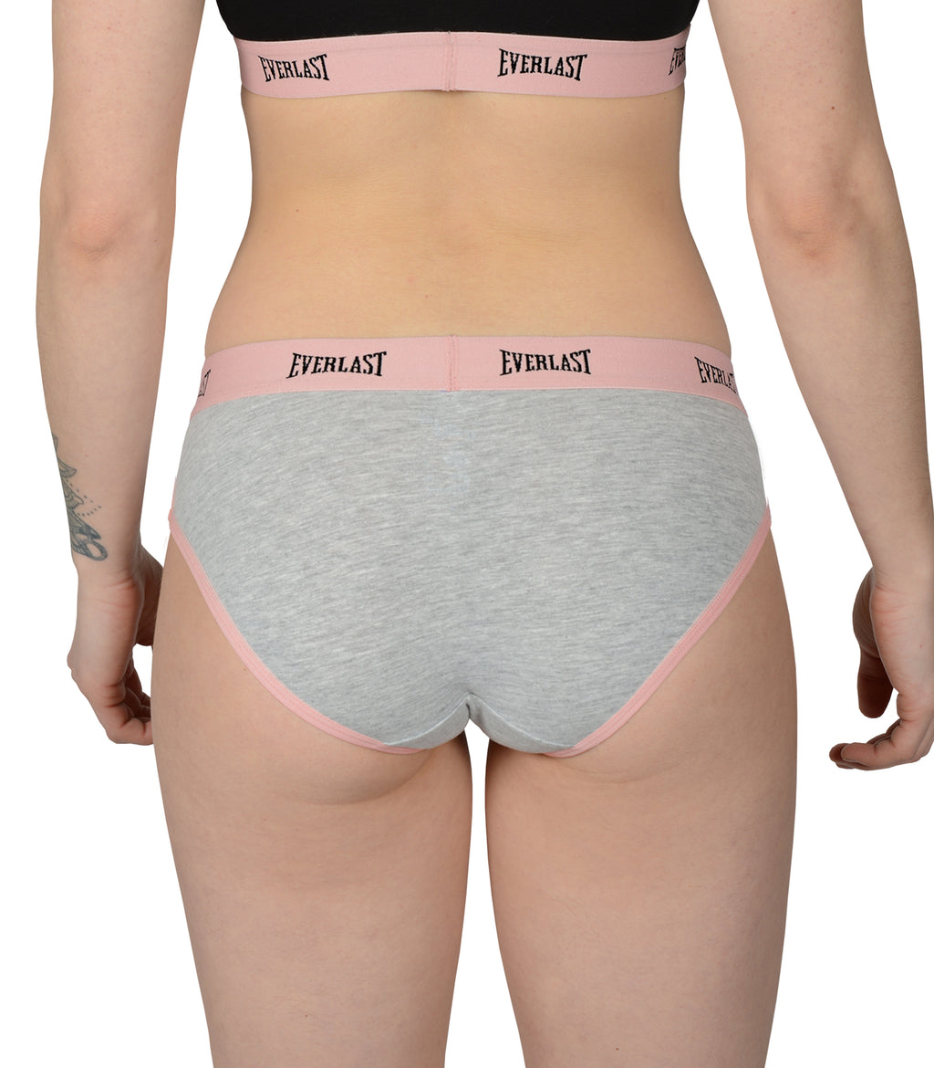 Everlast™ Women's Bikini Briefs  - Gray Back