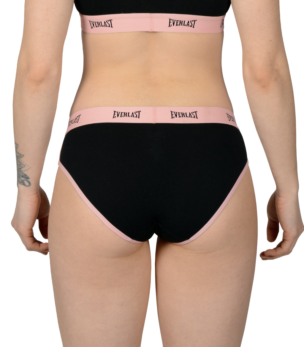 Everlast™ Women's Bikini Briefs  - Pastel Pink Back Zoomed In