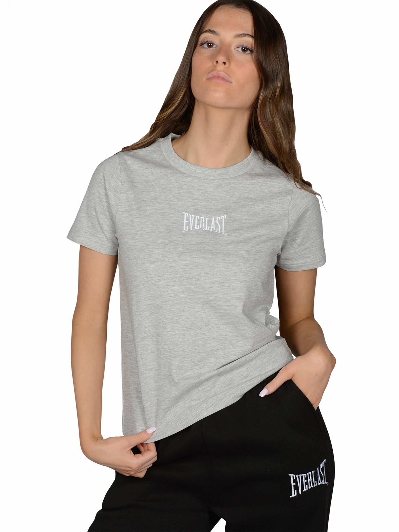 Everlast™ Women's Cotton T-Shirt - Grey