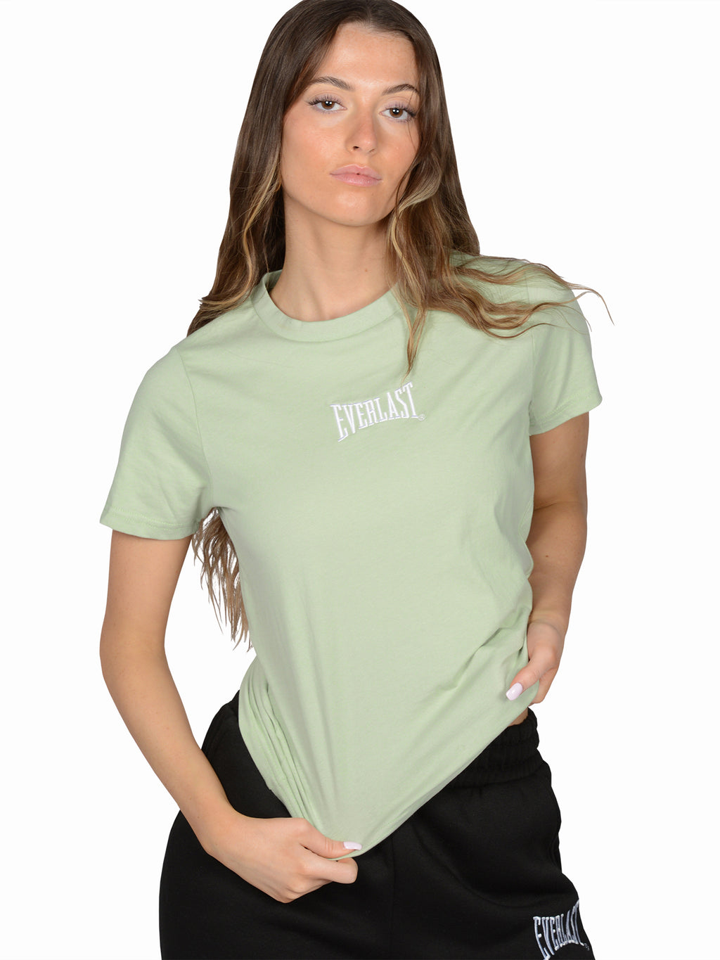 Everlast™ Women's Cotton T-Shirt - Pale Sage