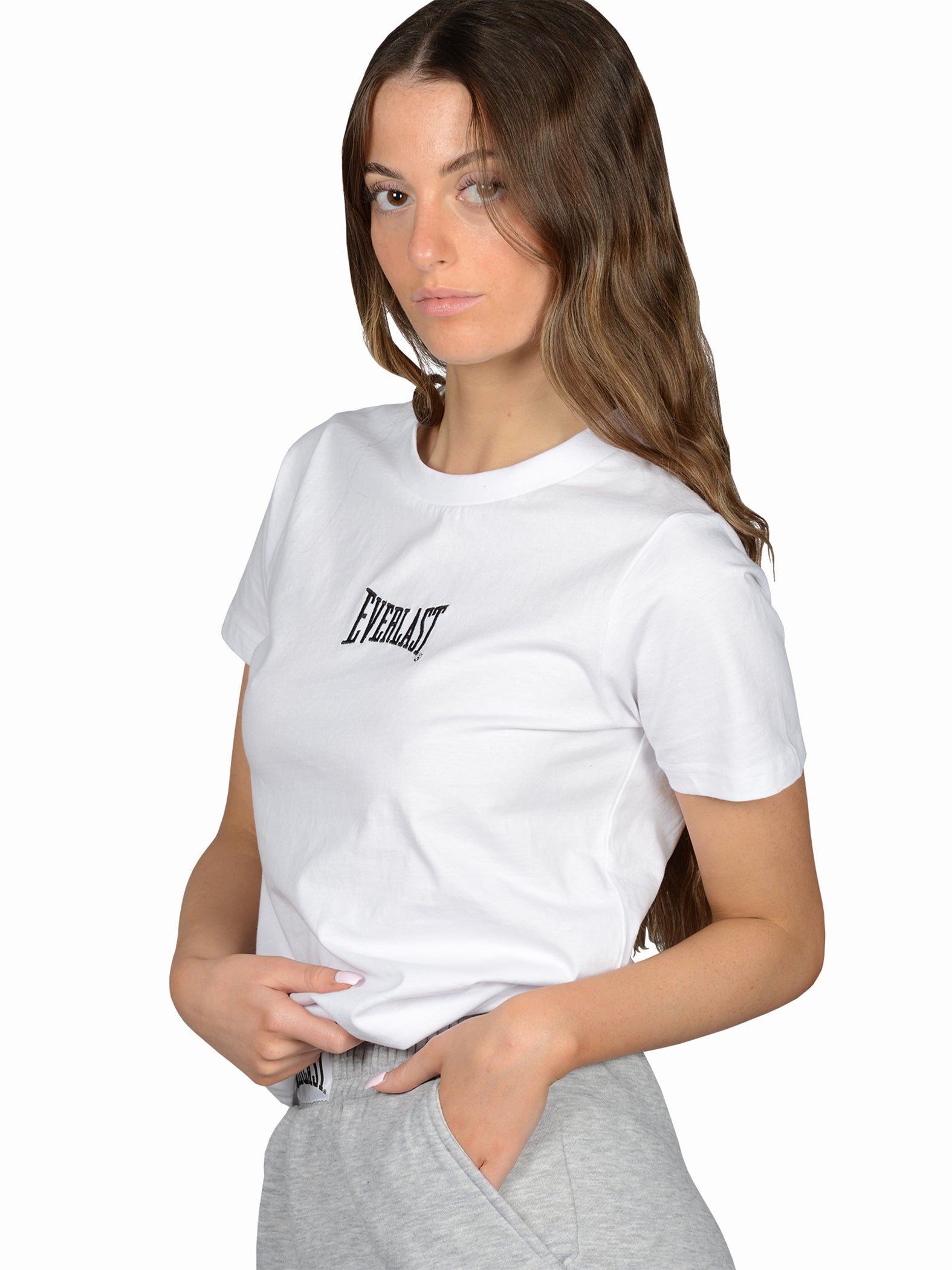 Everlast™ Women's Cotton T-Shirt - White 