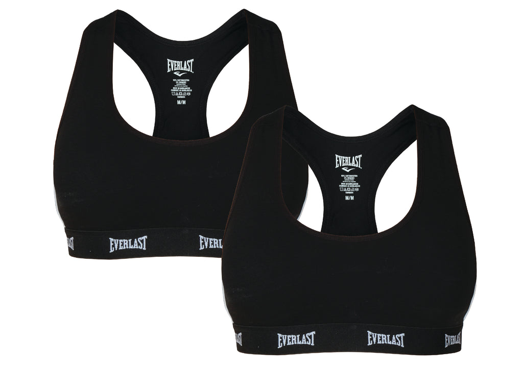 Everlast™ Women's Sport Bra 2-Pack - Black