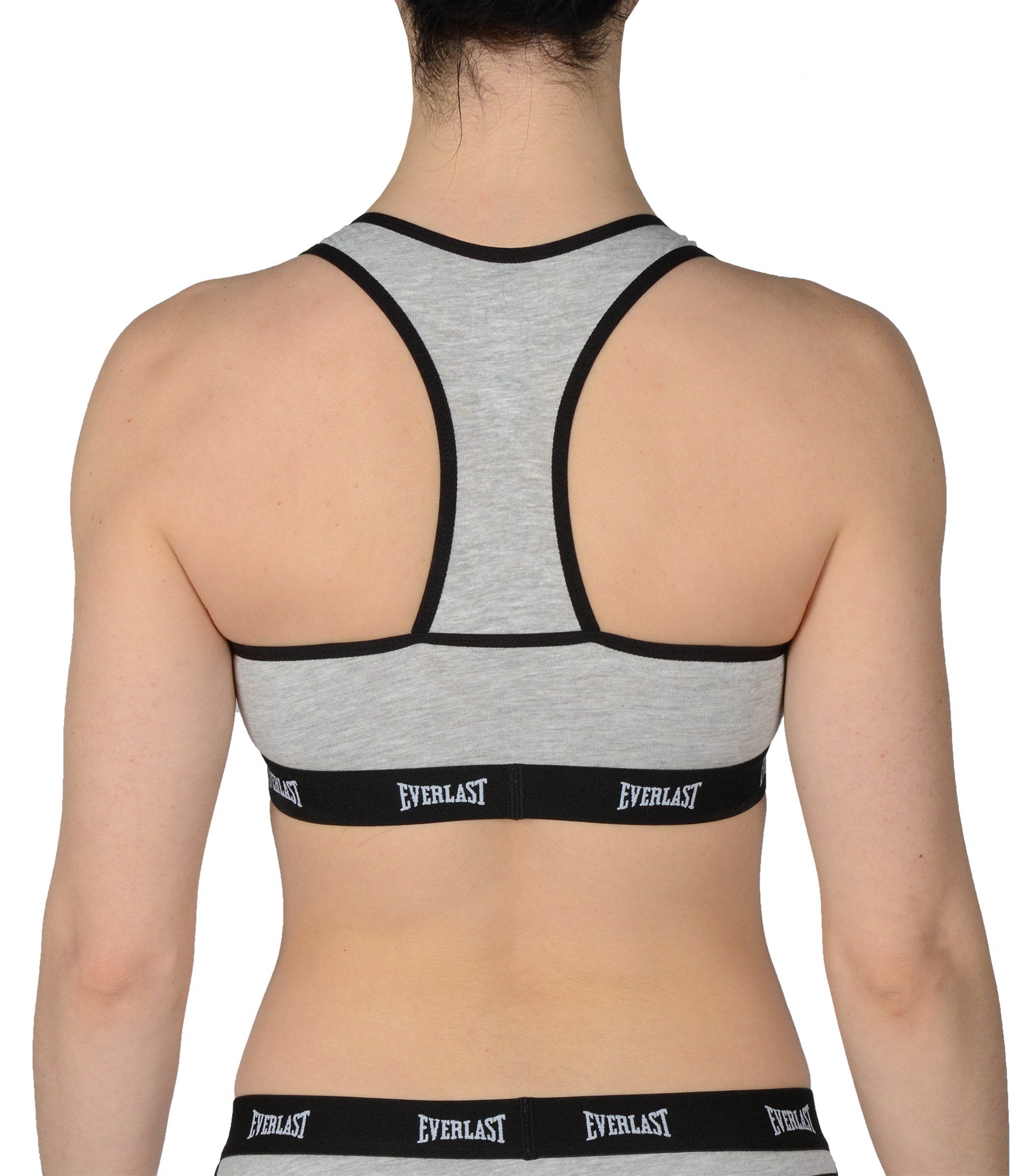Everlast™ Women's Sport Bra 2-Pack - Grey Back