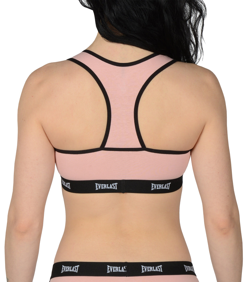Everlast™ Women's Sport Bra 2-Pack - Pastel Pink Back