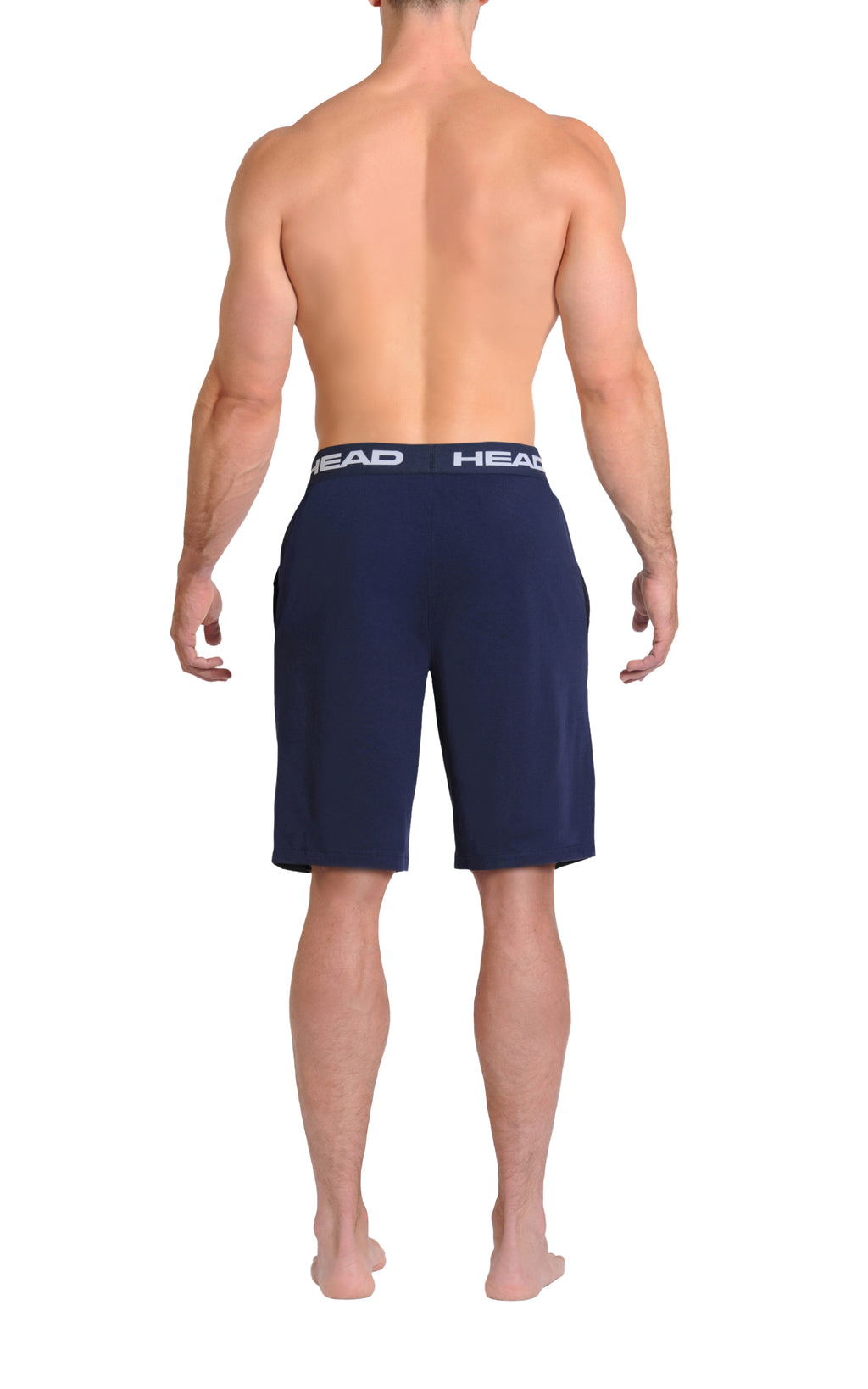  Head™ Men's Athletic Shorts - Navy Back