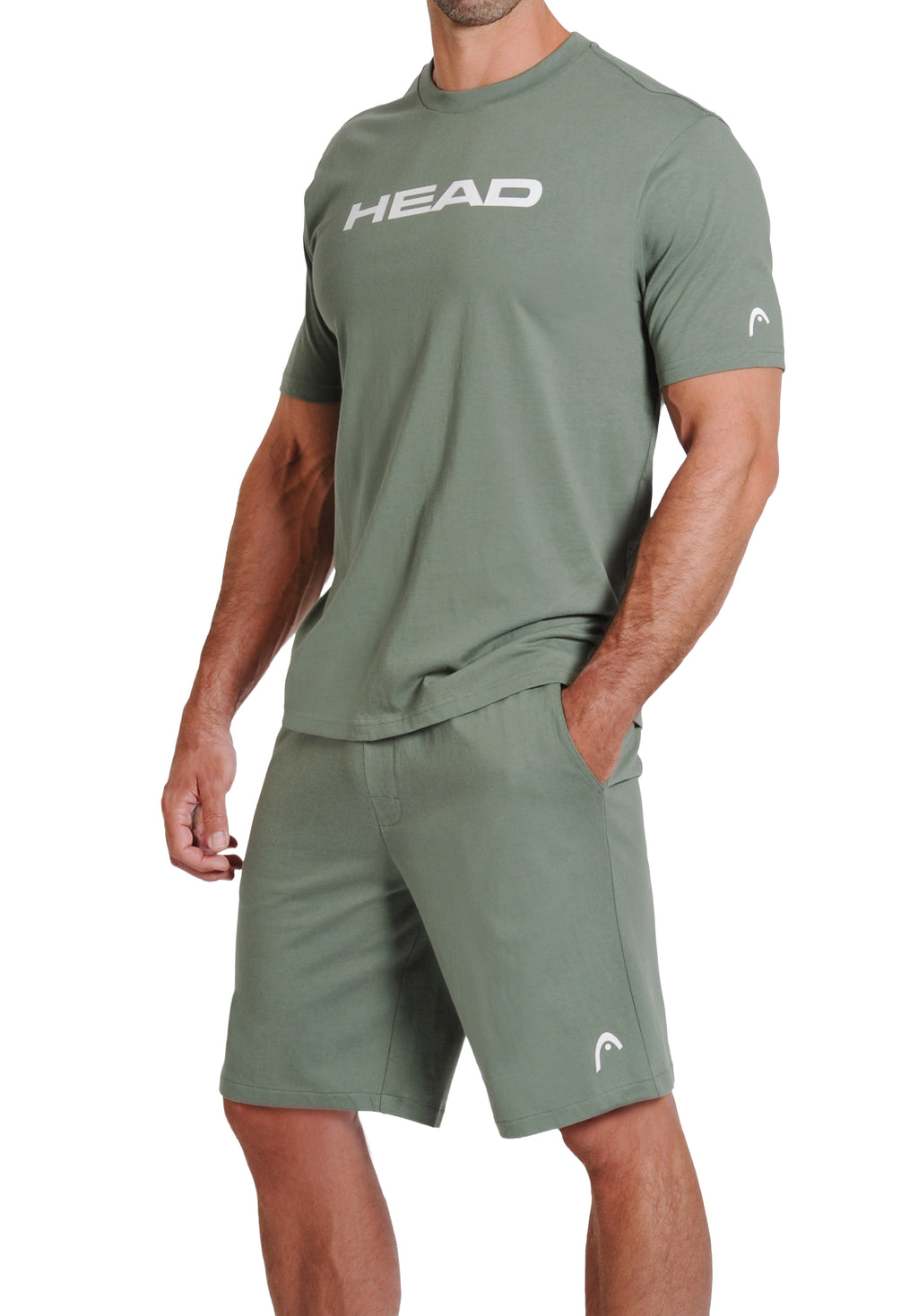 Head™ Men's Athletic T-Shirt - Sage Green Side