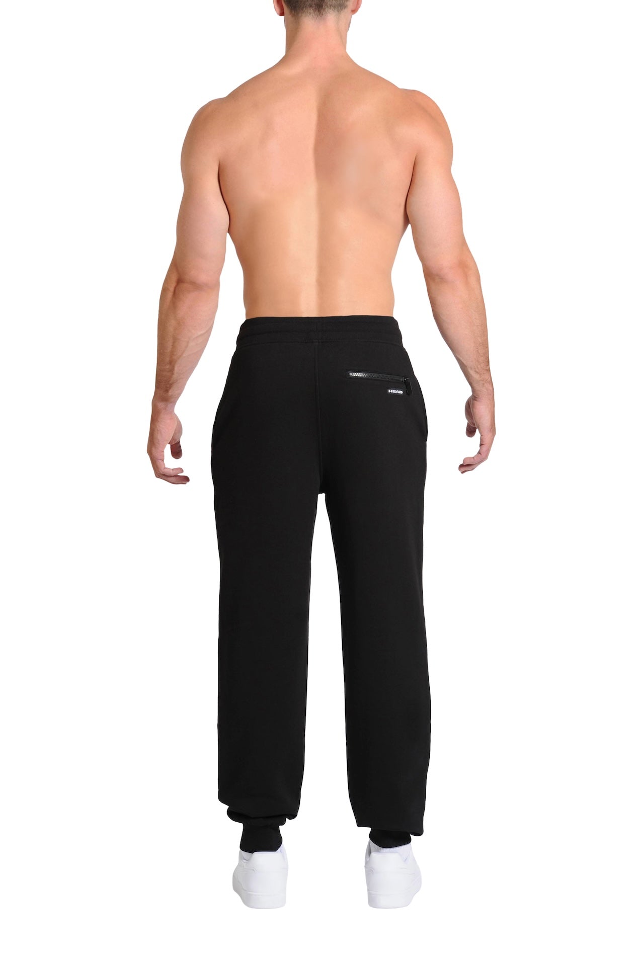    Head™ Men's Cotton Sweat Pants - Black Back