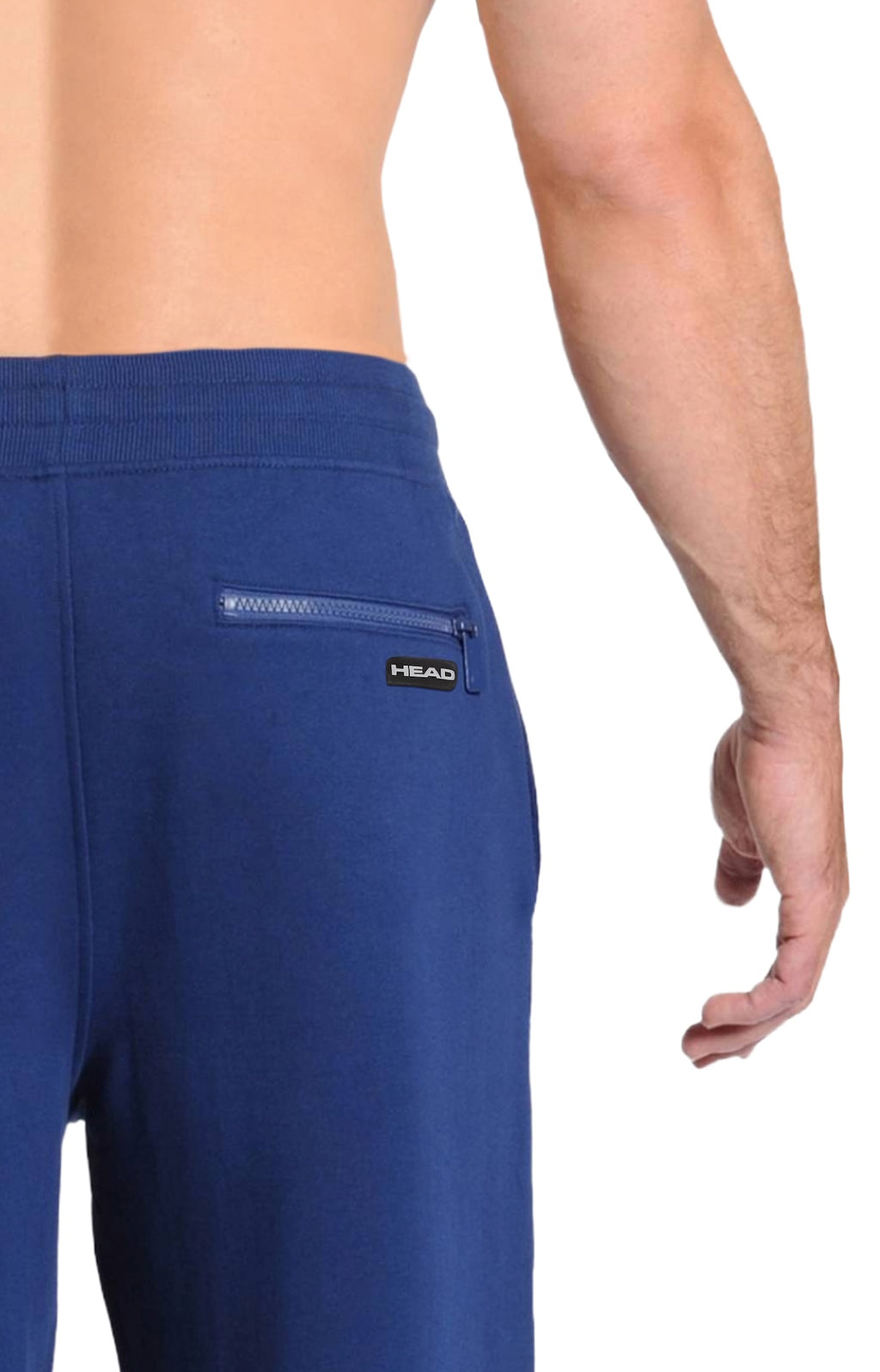 Head™ Men's Cotton Sweat Pants - Blue Back Pocket