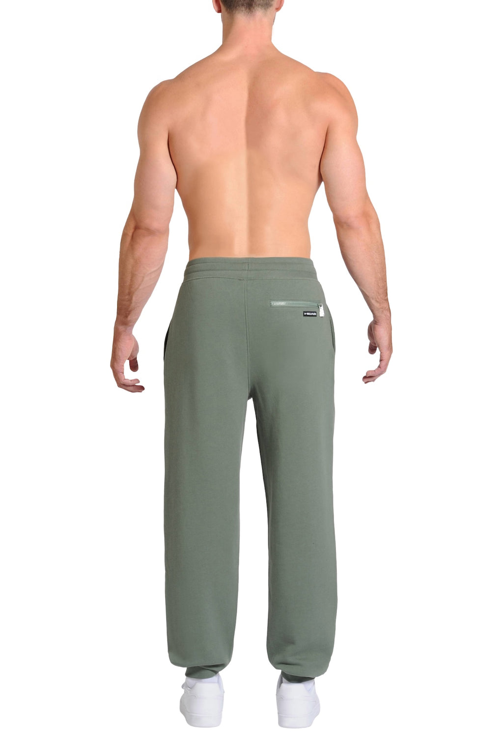 Head™ Men's Cotton Sweat Pants - Pale Sage Back
