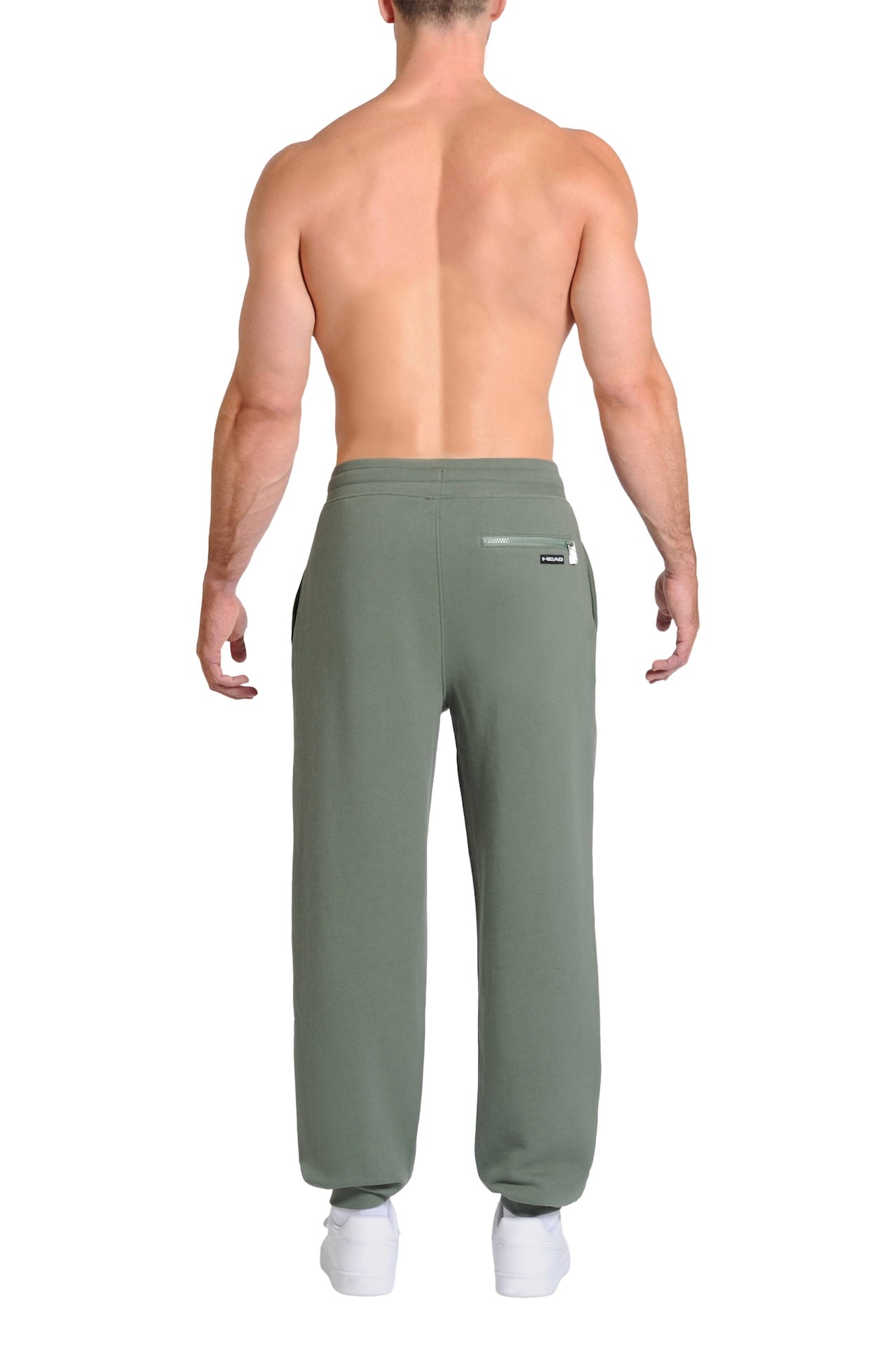 Head™ Men's Cotton Sweat Pants - Pale Sage Back