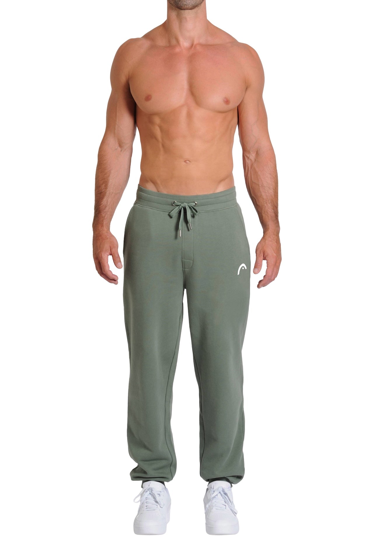Head™ Men's Cotton Sweat Pants - Pale Sage Front