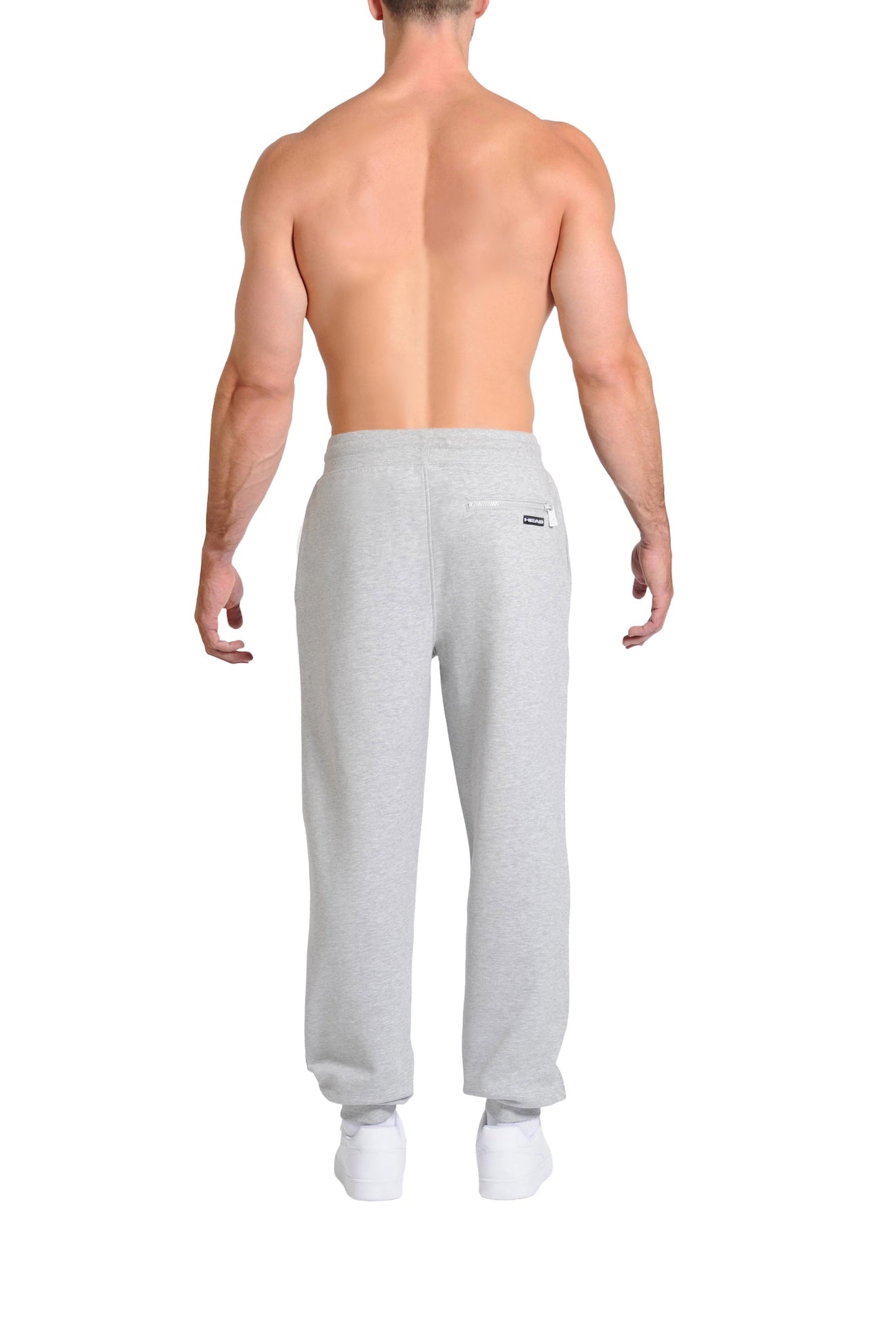 Head™ Men's Cotton Sweat Pants - SIlver Back