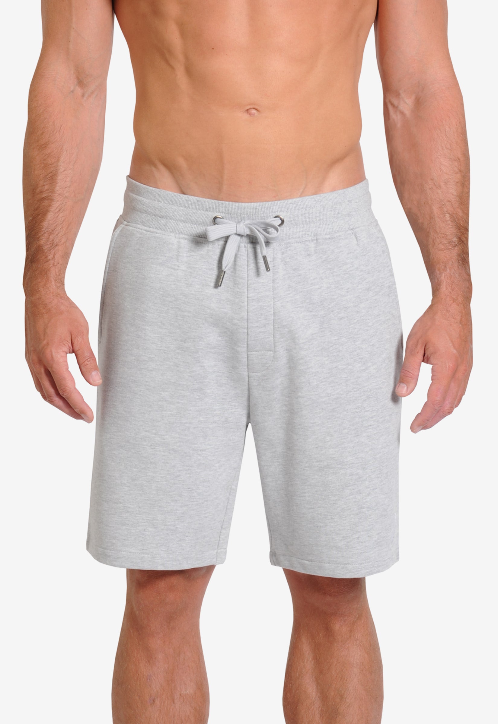  Head™ Men's Cotton Sweat Shorts - Silver Front