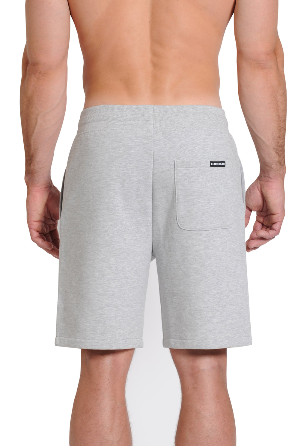  Head™ Men's Cotton Sweat Shorts - Silver Back