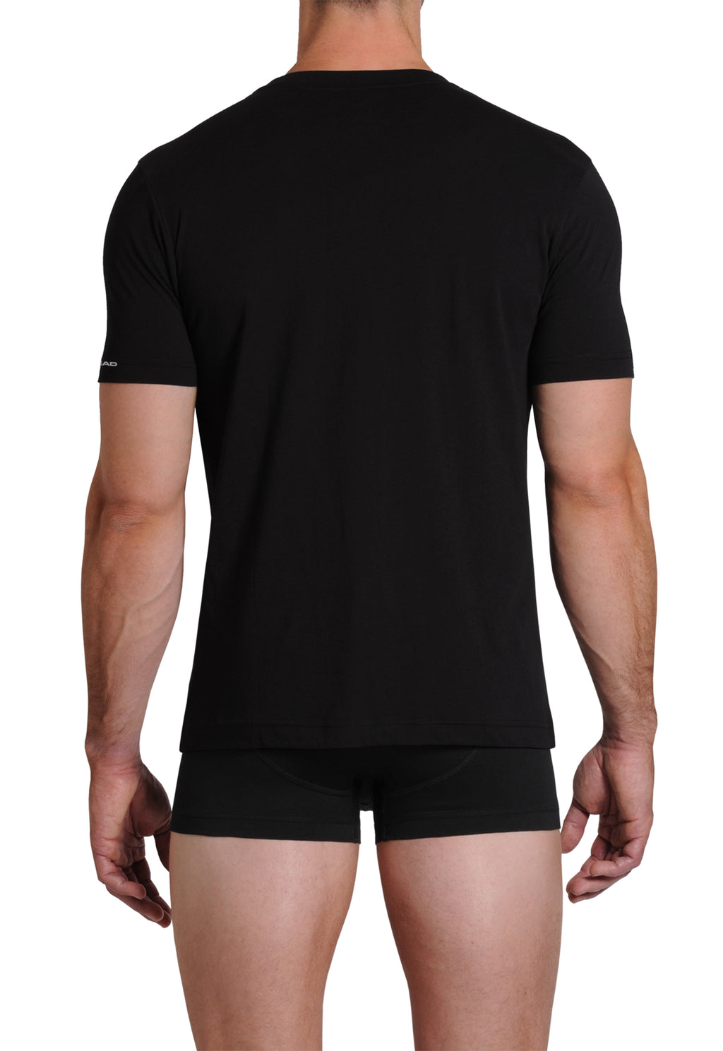 Head™ Men's Crew T-Shirts 3-Pack - Black Back
