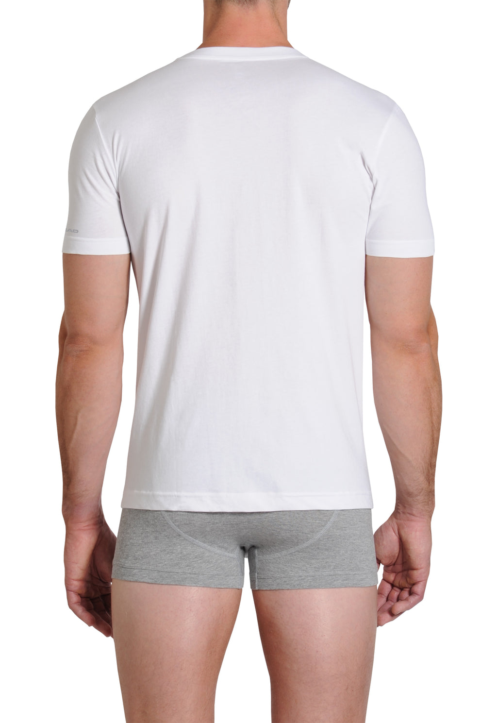 Head™ Men's Crew T-Shirts 3-Pack - White Back