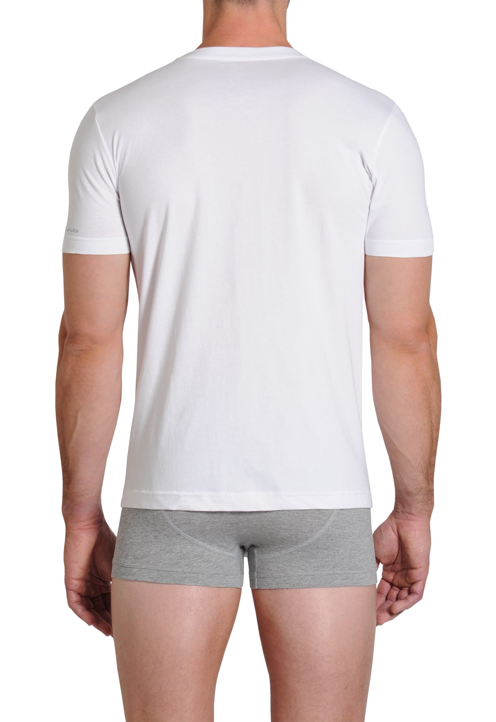 Head™ Men's Crew T-Shirts 3-Pack - White Back
