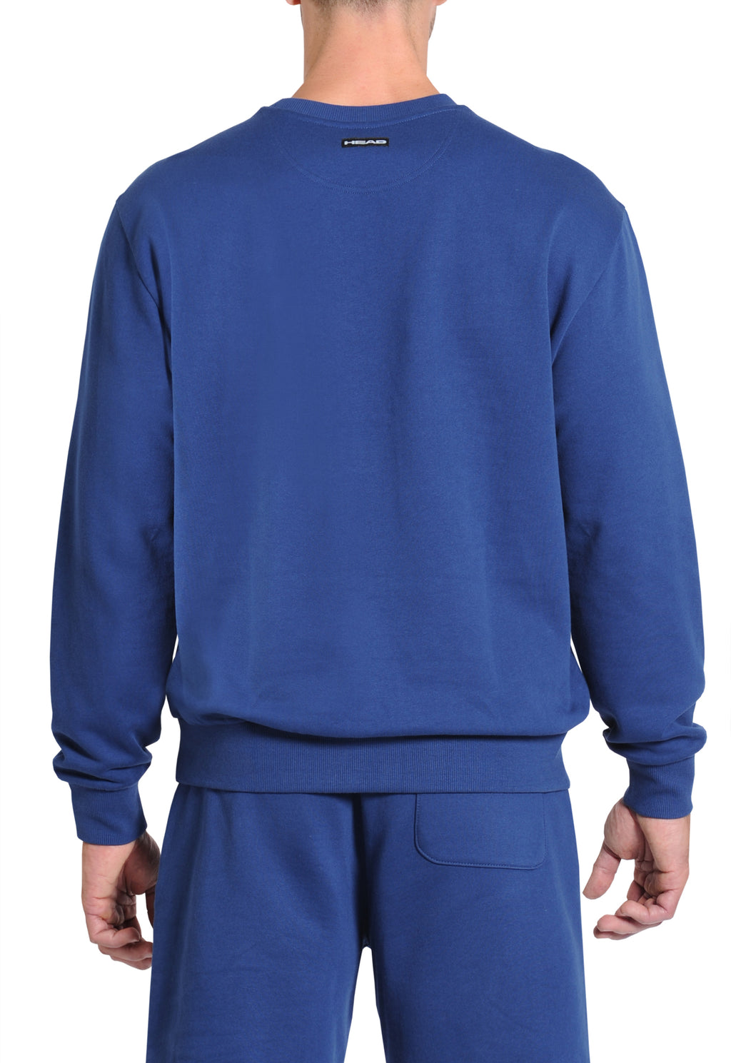  Head™ Men's Fleece Crewneck Sweatshirt - Blue Back