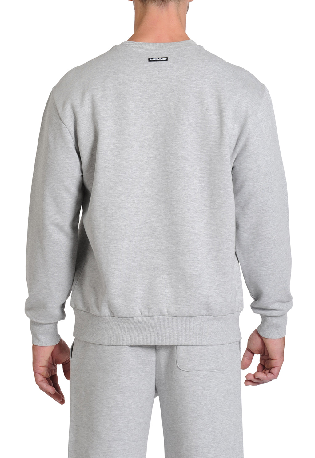 Head™ Men's Fleece Crewneck Sweatshirt - Silver Back