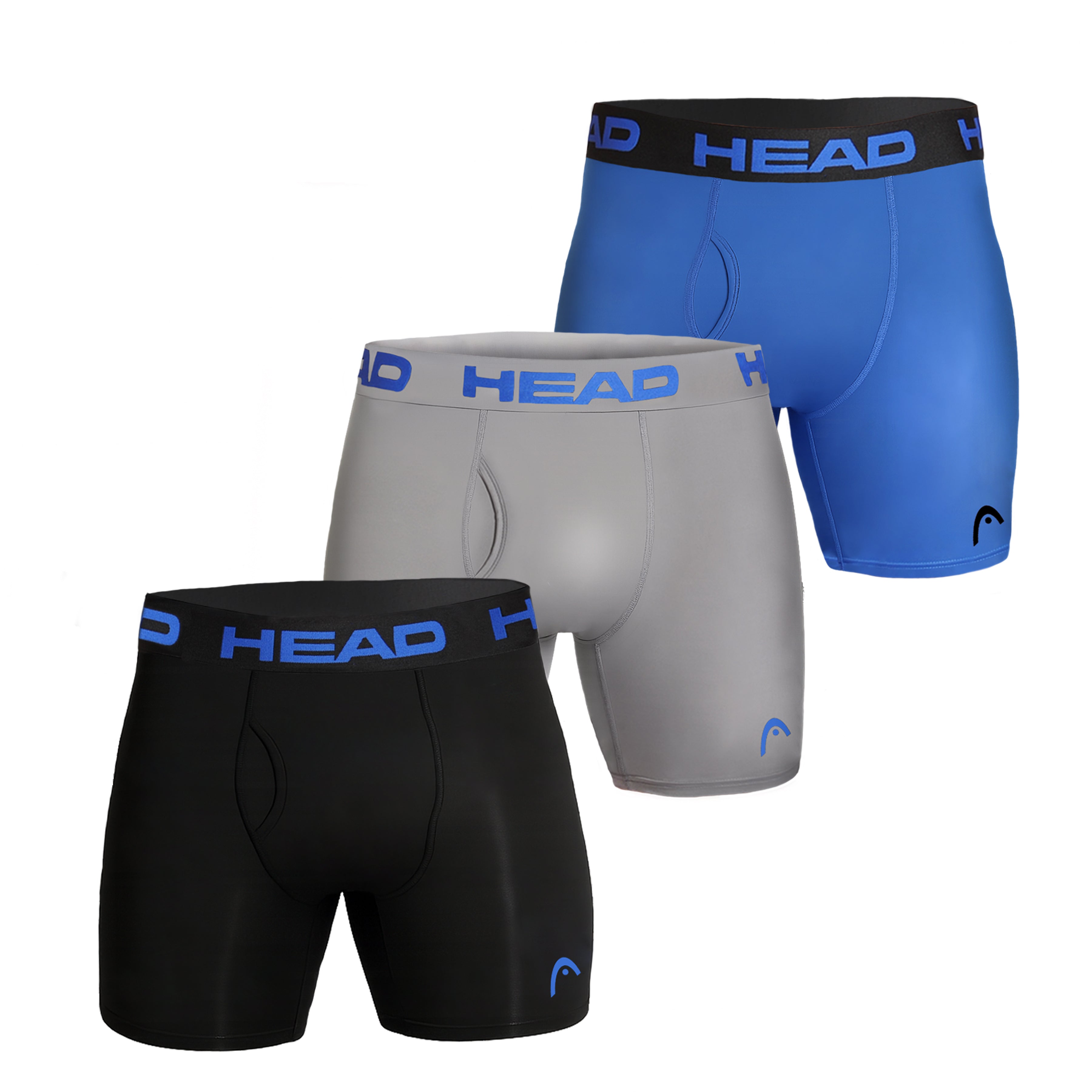 Head™ Men's Performance Boxer Brief 3-Pack - Blue Pack