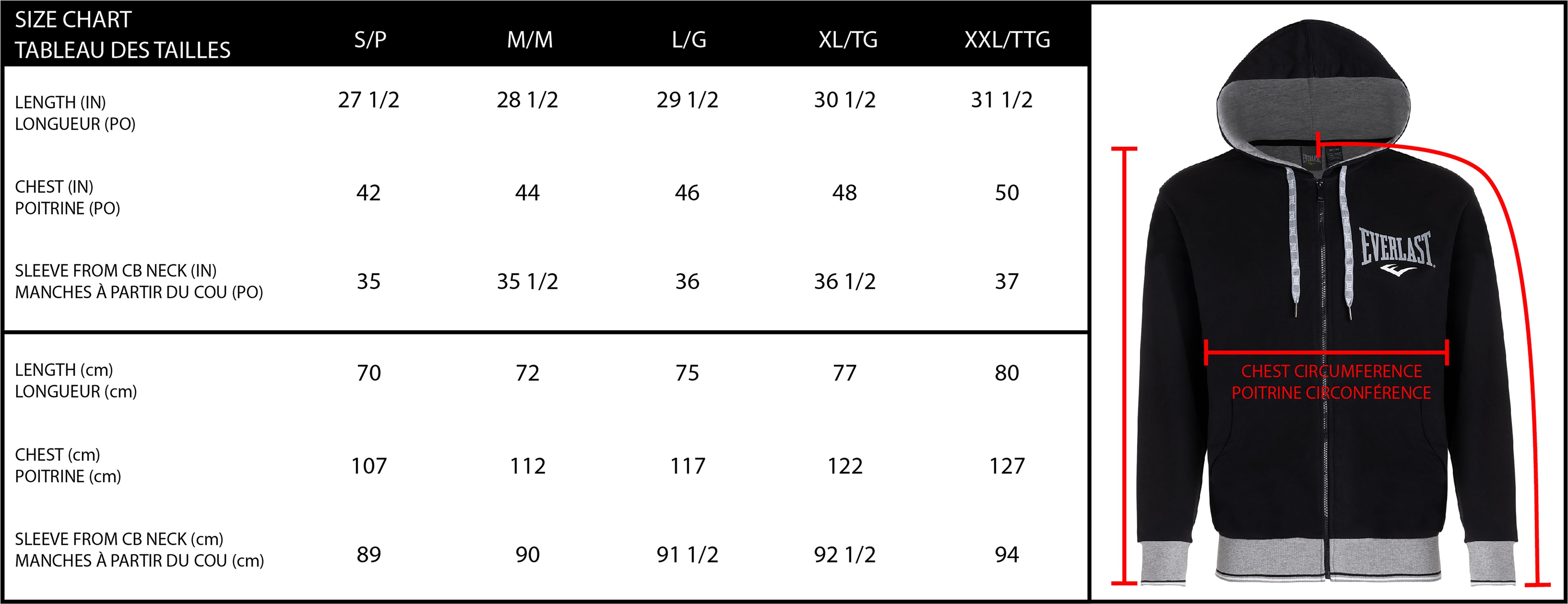 Everlast™ Men's Zip Hoodie